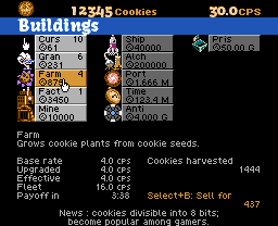 Cookie Clicker for NES