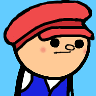 Head and shoulders of a wooden boy with a Caucasian paint job wearing a white shirt, blue vest, and red fiddler cap