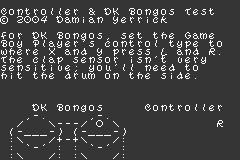 Controller and DK Bongos Test screen shot